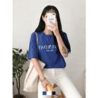 Saturday Printed Cotton T-shirt