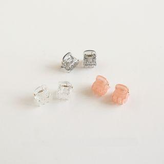 Set Of 4: Acetate Hair Clamp