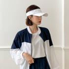 Plain Self-fastener Sun Hat