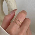 Layered Open Ring Gold - One Size