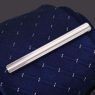 Alloy Tie Clip 1 Pc - J93 - Alloy Tie Clip - Silver - One Size