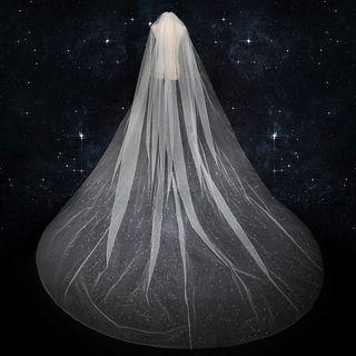 Wedding Long Mesh Veil