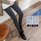 Cable Knit Cropped Leggings