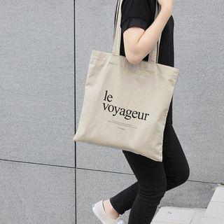 Le Voyageur Shopper Bag Beige - One Size