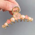 Flower Hair Claw Hair Claw - Flower - Gold - One Size
