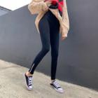 High Waist Leggings Black - One Size