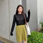 Linen Blend Summer Sweater