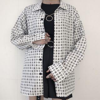 Couple Matching Character Oversized Shirt