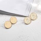 Disc Charm Earring