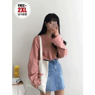 Couple Long-sleeve Colored T-shirt