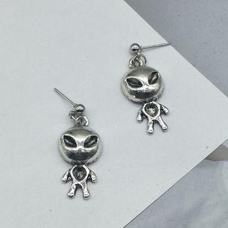 Alien Alloy Dangle Earring