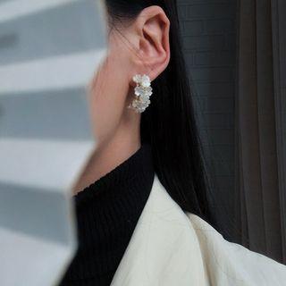 Flower Shell Earring