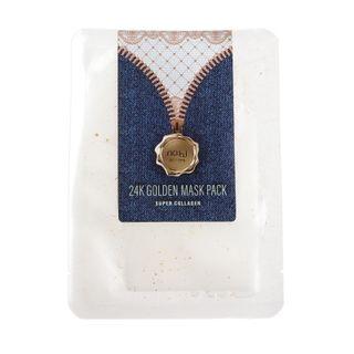 No:hj - 24k Gold Mask Pack Set Super Collagen 10pcs