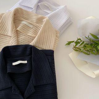 Sheer Mesh Shirt
