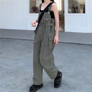 Set: Wide Leg Jumper Pants + Belt