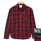 Tartan-plaid Check Cotton Shirt