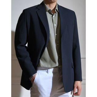 Two-button Single-breasted Blazer