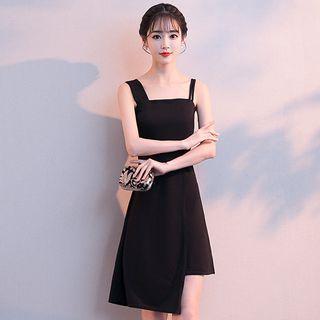 Spaghetti Strap Mini A-line Cocktail Dress