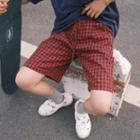 Gingham Shorts / Straight-fit Pants
