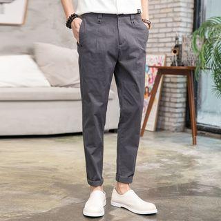Elastic Tapered Pants