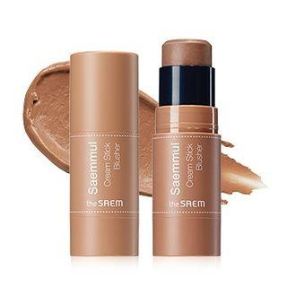 The Saem - Saemmul Cream Stick Blusher (#br01 Mud Shake)
