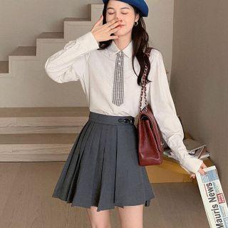 Set: Striped Shirt + Tie