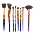 Set Of 8: Makeup Brush As Shown In Figure - One Size