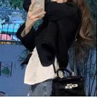 Long-sleeve Drawstring Shirt / Long-sleeve Pocket Jacket