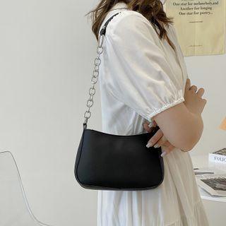 Plain Chain One-shoulder Bag