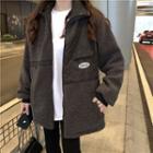 Long-sleeve Cargo Jacket Black - One Size
