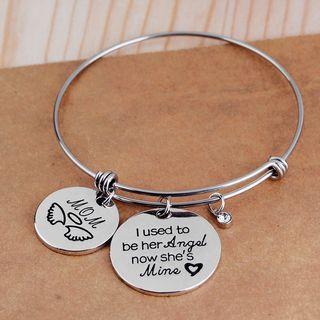 Disc Pendant Bracelet