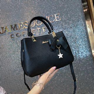 Bow Charm Tote Bag
