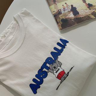 Australia Koala Print T-shirt