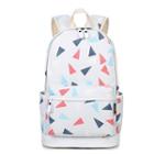 Triangle Print Backpack