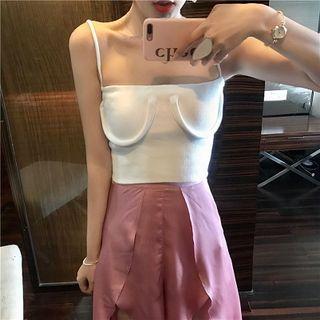 Plain Camisole Top / Irregular Skort