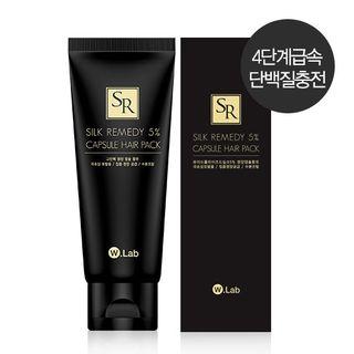W.lab - Silk Remedy 5% Capsule Hair Pack 180ml 180ml