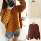 Slitted Sweater