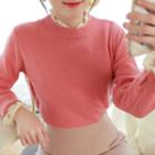 Pastel-color Woolen Sweater