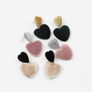 Velvet Heart Earrings