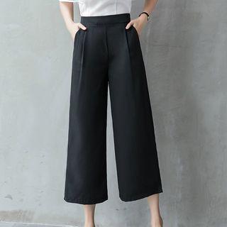 Chiffon Wide Leg Pants / Set