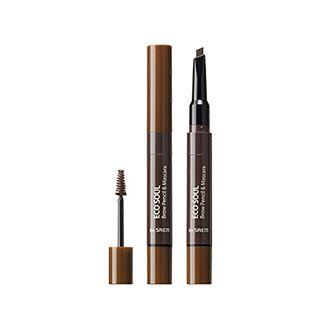 The Saem - Eco Soul Brow Pencil & Mascara #02 Natural Brown 0.2g + 2.5ml