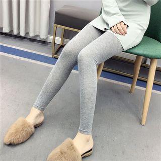 Tie-waist Slim Leggings