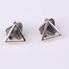 Triangle Crystal Earring