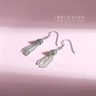 Sterling Silver Fringed Drop Earring 1 Pc - Silver - One Size