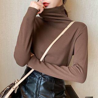 Long-sleeve Turtleneck T-shirt / Set Of 2