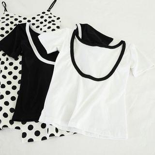 Scoop Back T-shirt