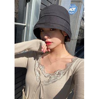 Lace-trim Cardigan & Cami Set