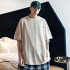 Cloud Embroidered Short-sleeve T-shirt