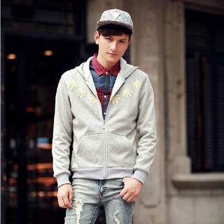 Print Hood Jacket