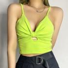 Wrap Cut-out Camisole Top
